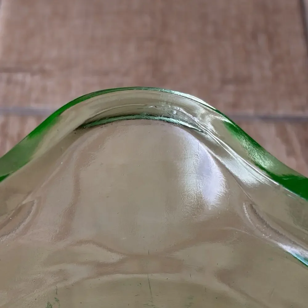 Rare T&S Torrington Handimaid Green Depression Uranium Glass 5 Cup Measuring Cup